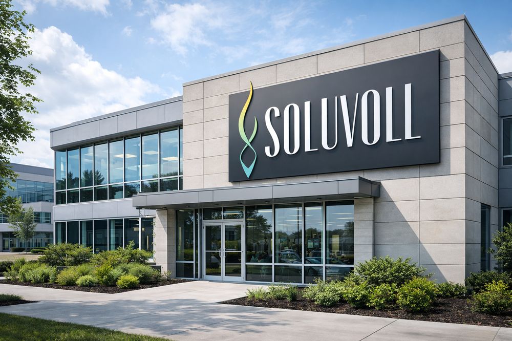 Soluvoll energy efficiency team at commercial job site