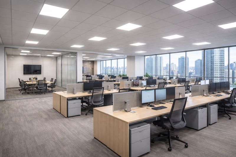 12-site commercial office building LED and HVAC program